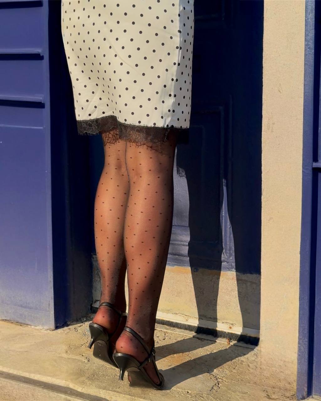 Amalia 20 DEN Back Seam Sheer Tights